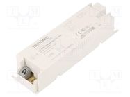 Power supply: switching; LED; 60W; 31÷57VDC; 1050mA; 198÷264VAC 