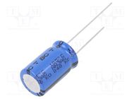 Capacitor: electrolytic; THT; 470uF; 50VDC; Ø12.5x20mm; Pitch: 5mm VISHAY