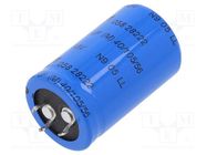 Capacitor: electrolytic; SNAP-IN; 2.2mF; 63VDC; Ø25x40mm; ±20% VISHAY