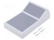 Enclosure: desktop; TENCLOS PULPIT; X: 85mm; Y: 145mm; Z: 49mm; ABS TEKO