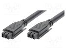 Cable; EXTreme Guardian; female; PIN: 3; Len: 2m; 50A; Colour: black MOLEX