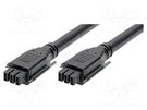 Cable; EXTreme Guardian; female; PIN: 3; Len: 6m; 50A; Colour: black MOLEX