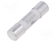 Fuse: fuse; 500mA; 500VAC; time-lag; ceramic,cylindrical; 5x20mm BEL FUSE