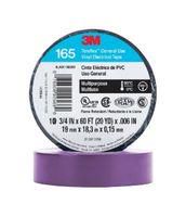 TAPE, PVC, 19MM X 18M, PURPLE