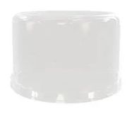 DOME COVER, LUMINAIRE, 80MMX50MM, WHITE