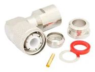 RF COAX CONN, R/A HN PLUG, 50 OHM, 3GHZ