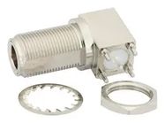 RF COAX CONN, R/A N JACK, 50 OHM, 10GHZ