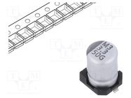 Capacitor: electrolytic; SMD; 3.3uF; 50VDC; ±20%; -55÷105°C; 2000h VISHAY