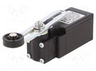 Limit switch; adjustable lever R 53-112mm, roll Ø20mm; NO + NC PIZZATO ELETTRICA