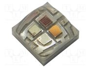 LED; RAGB; quadcolour,EMITER; 155°; 300mA; 3W; 3x3x1.8mm; 3030; SMD 