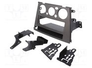 Radio frame; Subaru; 1 DIN; grey METRA