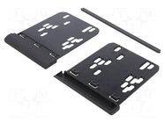 Radio frame; Ford,Lincoln,Mazda,Mercury; 2 DIN; black METRA