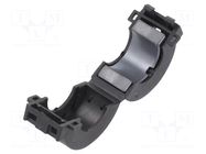 Core: ferrite; 43Ω; A: 34.3mm; B: 15.5mm; C: 21.2mm; D: 15mm; MnZn FAIR-RITE