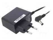 Power supply: switching; mains,plug-in; 12VDC; 1A; 12W; 83.26% ESPE