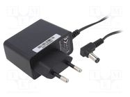 Power supply: switching; mains,plug; 12VDC; 1.33A; 15W; Plug: EU ESPE