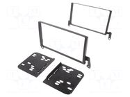 Radio frame; Ford,Lincoln; 2 DIN; black METRA