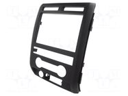 Radio frame; Ford; 2 DIN; matt black METRA