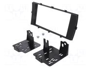 Radio frame; Toyota; 2 DIN; matt black METRA