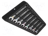 Wrench-set; inch,combination spanner; steel; Joker 6003; 8pcs. WERA