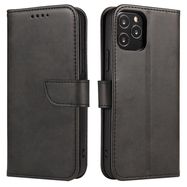 Magnet Case elegant case case cover with a flap and stand function for Motorola Moto G Power 2022 black, Hurtel