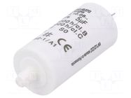 Capacitor: polypropylene; motors, run; 5uF; 425VAC; Ø28x55mm; ±5% DUCATI ENERGIA