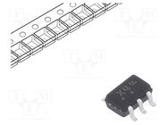 Diode: TVS array; 6.5V; 12A; SC88; Ch: 4; reel,tape; ESD ONSEMI