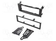 Radio frame; Mercedes; 1 DIN; matt black METRA