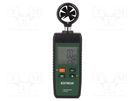 Thermoanemometer; LCD; Velocity measuring range: 1.5÷30m/s EXTECH