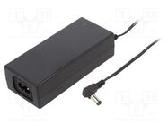 Power supply: switching; 12VDC; 3A; Out: 5,5/2,1; 36W; 90÷264VAC ESPE