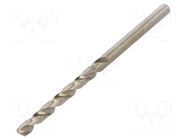 Drill bit; for metal; Ø: 4mm; high speed steel PROLINE