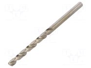 Drill bit; for metal; Ø: 4mm; high speed steel PROLINE