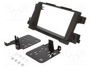 Radio frame; Mazda; 2 DIN; matt black METRA