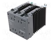 Relay: solid state; 25A; Uswitch: 48÷600VAC; 3-phase; Series: SSM SCHNEIDER ELECTRIC