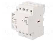 Contactor: 4-pole installation; 40A; 230VAC; NO x4; STM; -5÷60°C ZAMEL
