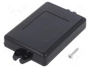 Enclosure: multipurpose; X: 60mm; Y: 84mm; Z: 16mm; with fixing lugs KRADEX