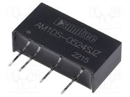 Converter: DC/DC; 1W; Uin: 4.5÷5.5V; Uout: 24VDC; Iout: 42mA; SIP7 AIMTEC