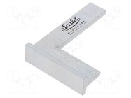 Try square; 70x100mm; with foot; Plating: zinc SCALA