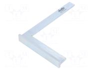 Try square; 130x200mm; with foot; Plating: zinc SCALA