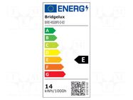 Power LED; COB; 5.2W; 4000K; 960lm; 120°; CRImin: 90; Front: flat BRIDGELUX
