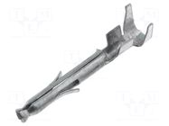 Contact; female; Mini Universal MATE-N-LOK; brass; tinned; bulk TE Connectivity