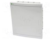 Enclosure: multimedia; IP40; plaster embedded; Arrangement: 12+12 ELEKTRO-PLAST NASIELSK