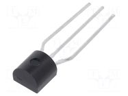 Transistor: PNP; bipolar; 45V; 0.8A; 0.625W; TO92 Formed ONSEMI