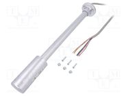 Signallers accessories: base; silver; 24VDC; IP65; LR; -20÷50°C PATLITE