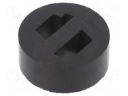 Insert for gland; M25; IP54; NBR caoutchouc; Holes no: 2; SKINTOP® LAPP