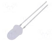 LED; green; 5mm; 30000÷35000mcd; 30°; Front: convex; 3.1÷3.6VDC OPTOSUPPLY