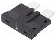 Fuse: fuse; 1A; 58VDC; automotive; 19mm; UNIVAL OPTIFUSE