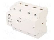 Contactor: 4-pole installation; 100A; 230VAC; NO x4; STM; -5÷60°C ZAMEL