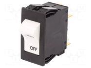 Circuit breaker; Urated: 240VAC; 60VDC; 20A; DPST; Poles: 1; SNAP-IN SCHURTER