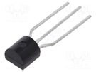 Thyristor; 600V; Ifmax: 0.8A; 0.5A; Igt: 200uA; TO92; THT; Ammo Pack WeEn Semiconductors