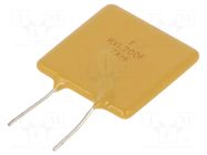 Fuse: PTC polymer; 2A; Imax: 20A; THT; reel,tape OPTIFUSE